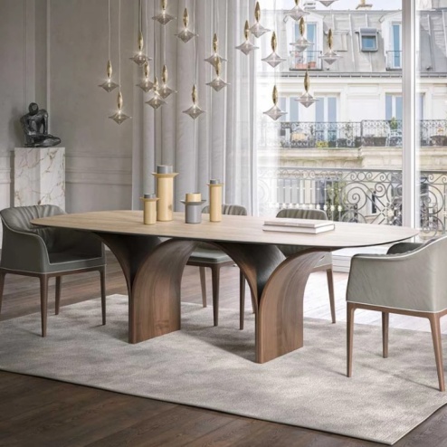 Tavolo Arco Premium Wood Tonin Casa